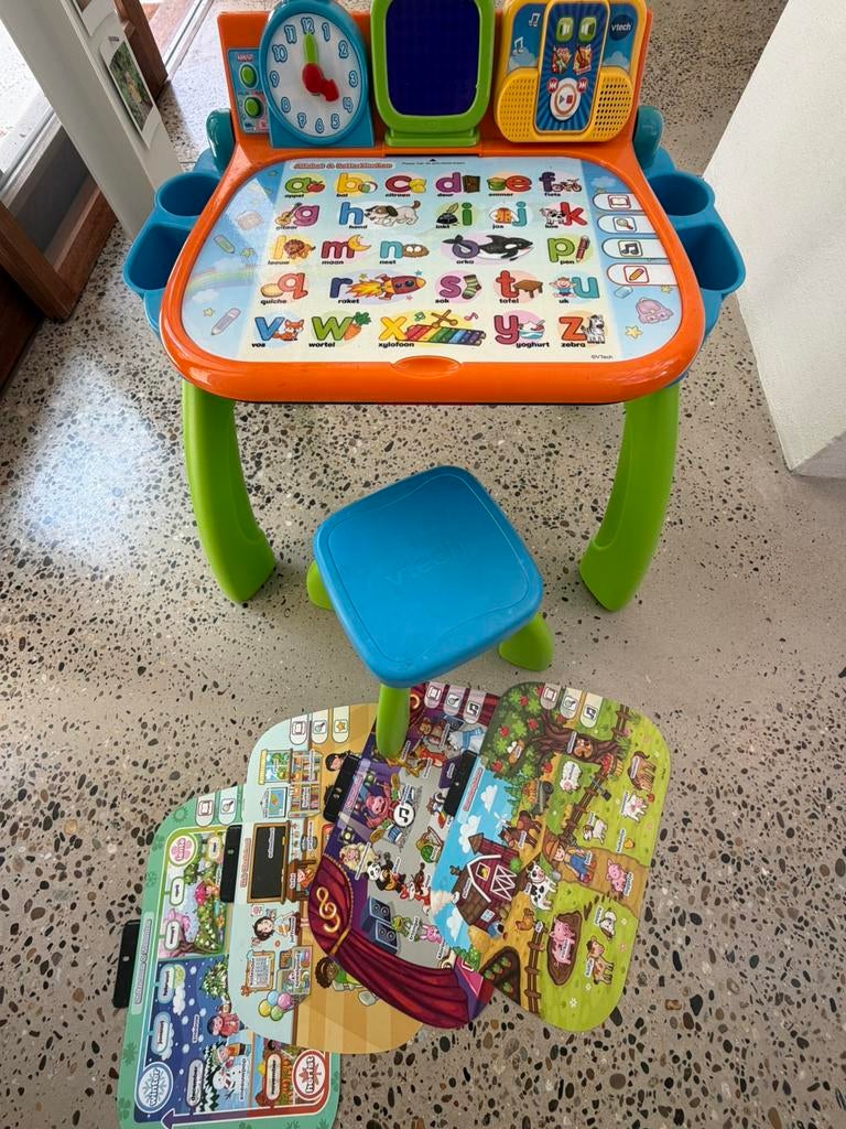 Vtech activiteitentafel met stoel, Kinderen en Baby's, Ophalen, Zo goed als nieuw
