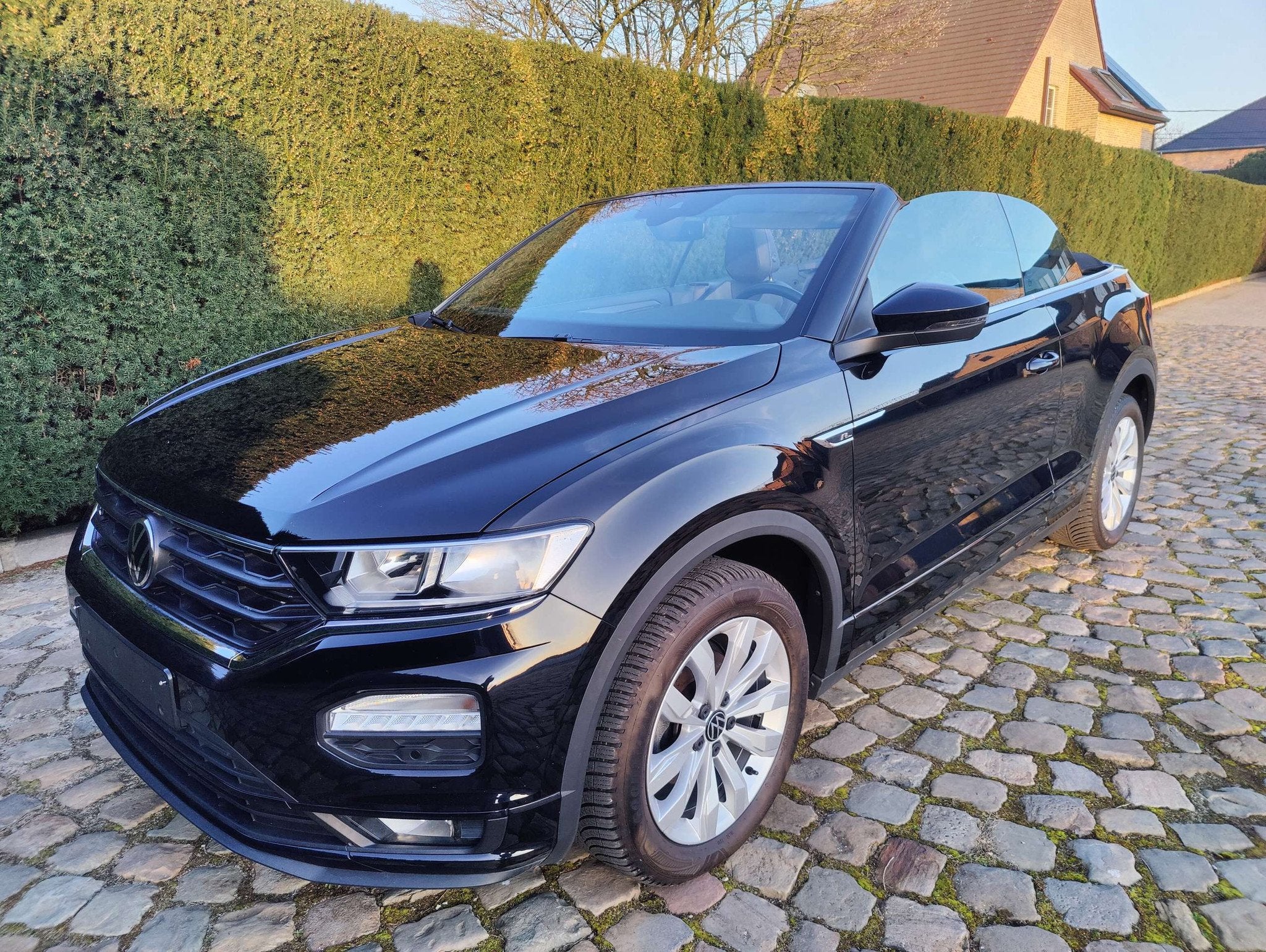 Volkswagen T-Roc T-Roc Cabriolet 1.5 TSI R-Line OPF DSG, Entreprise, Cabriolet, Noir, 2 portes