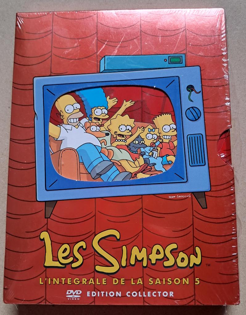 Les Simpson saison 5, Envoi, Comme neuf, Coffret