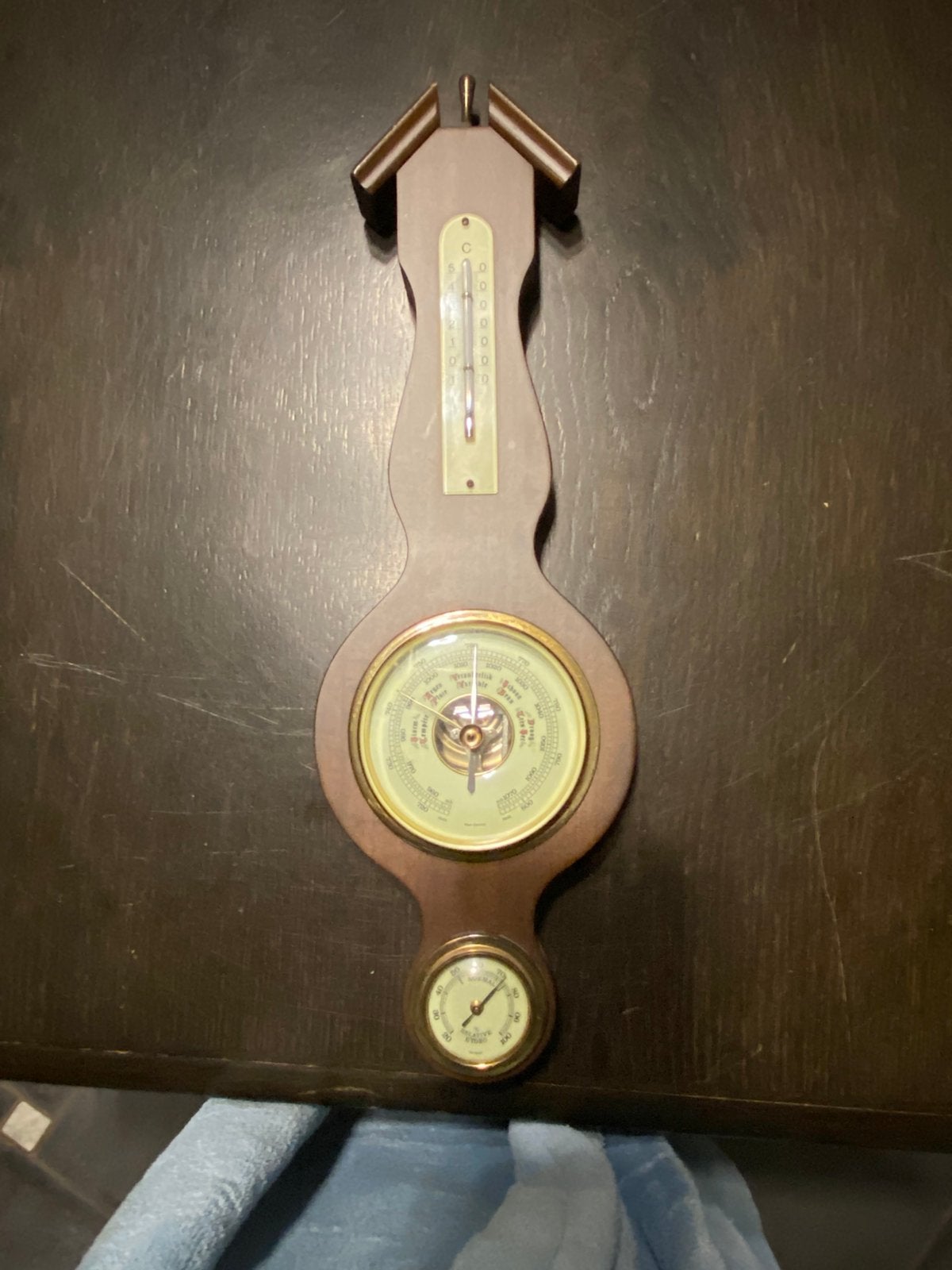 Barometer, Ophalen, Barometer