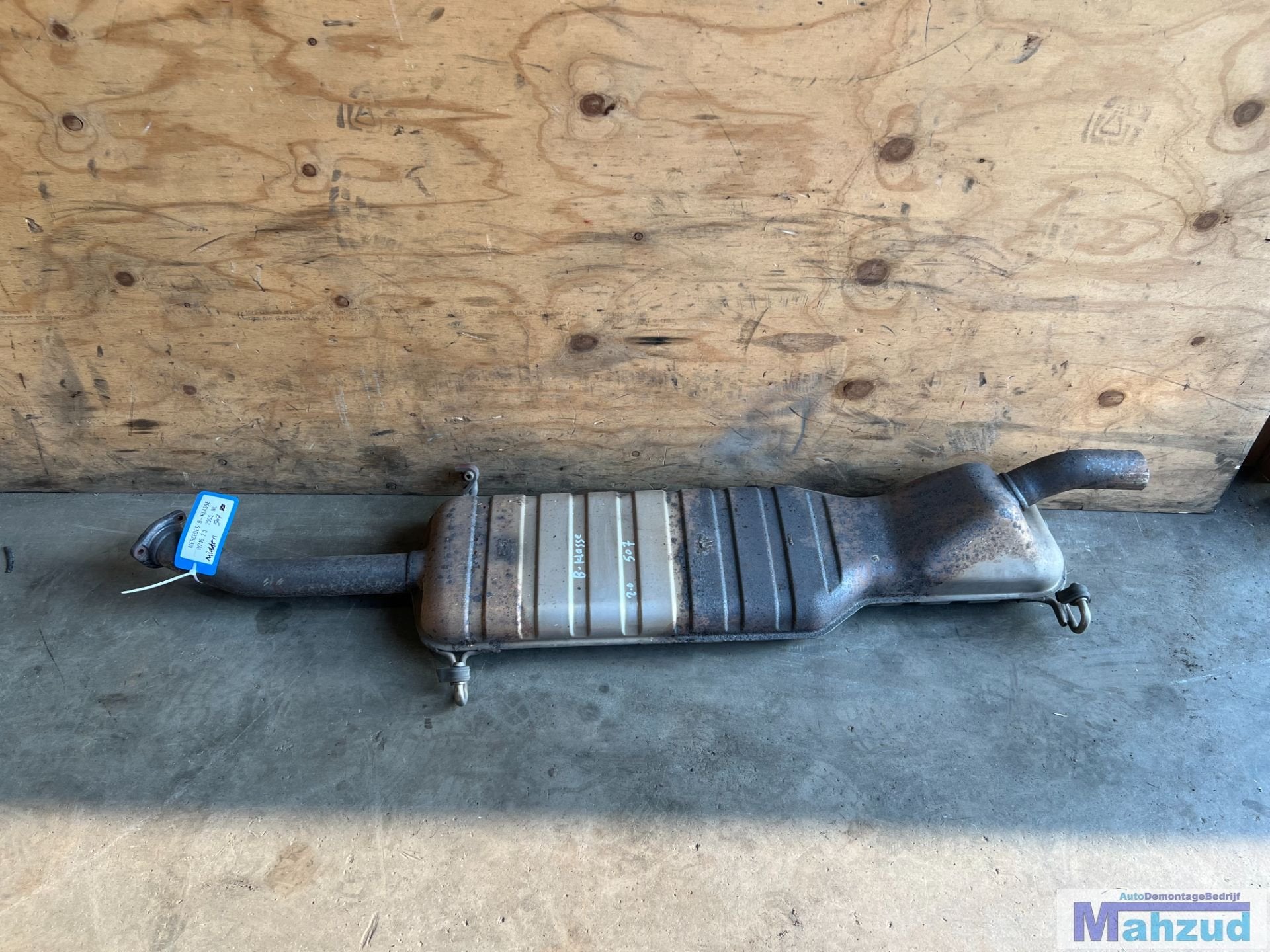 MERCEDES B KLASSE W245 2.0T Middendemper 2005-2011, Auto-onderdelen, Uitlaatsystemen, Gebruikt, Mercedes-Benz AG, Mercedes-Benz