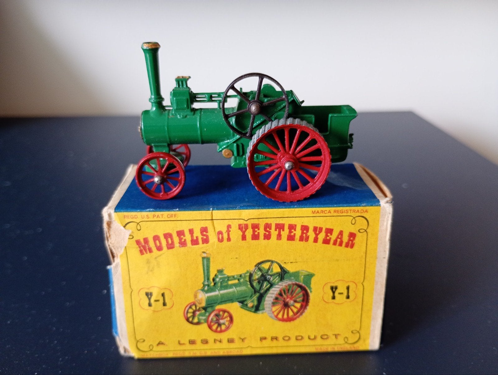 Modèles Lesney du moteur de traction Y-1 Alchin d'antan, Enlèvement ou Envoi, Comme neuf, Matchbox