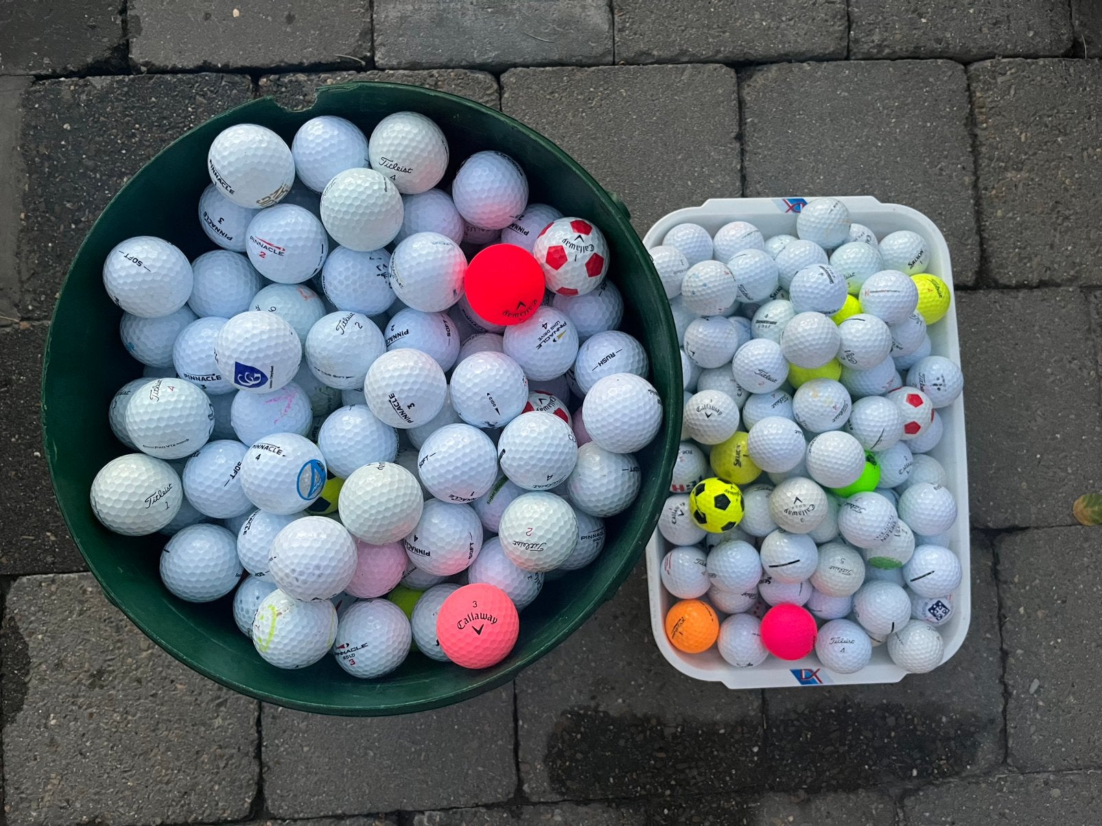 424 Kwaliteitsvolle gekuiste golfballen, Ophalen, Zo goed als nieuw, Bal(len), Callaway