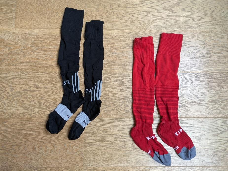 KIPSTA chaussettes de football - pointure 35-38, Enlèvement, Utilisé, Chaussettes