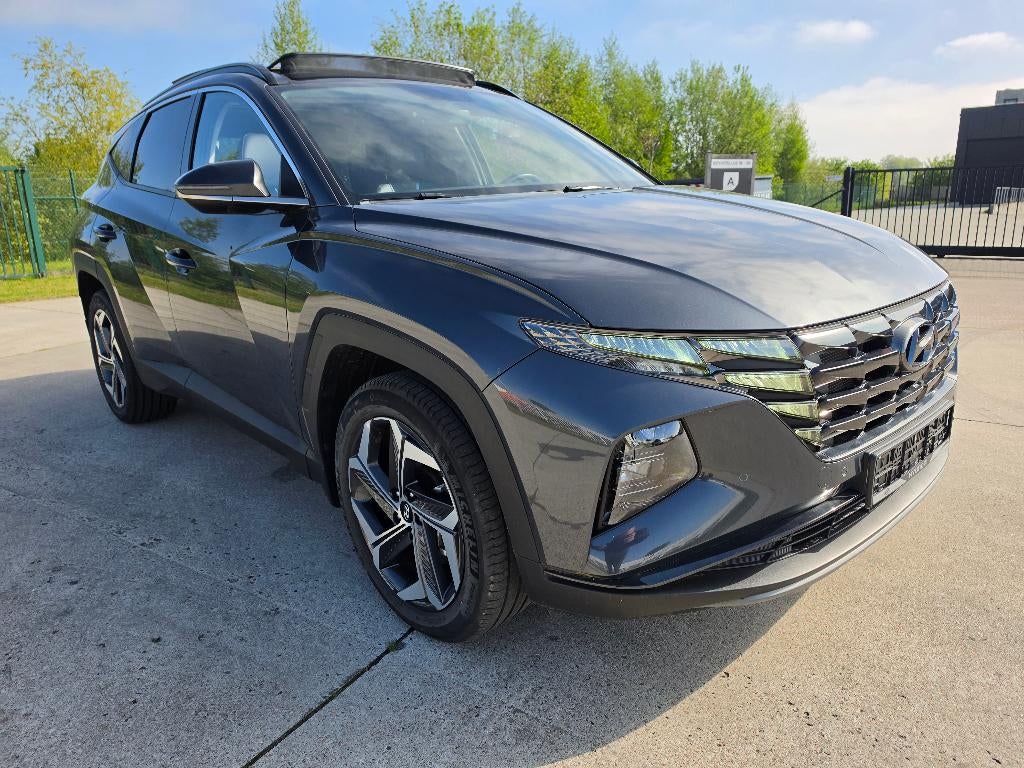 Hyundai Tucson 1.6 T-GDI Hybride Pano Full, Cuir, Argent ou Gris, Euro 6, Entreprise