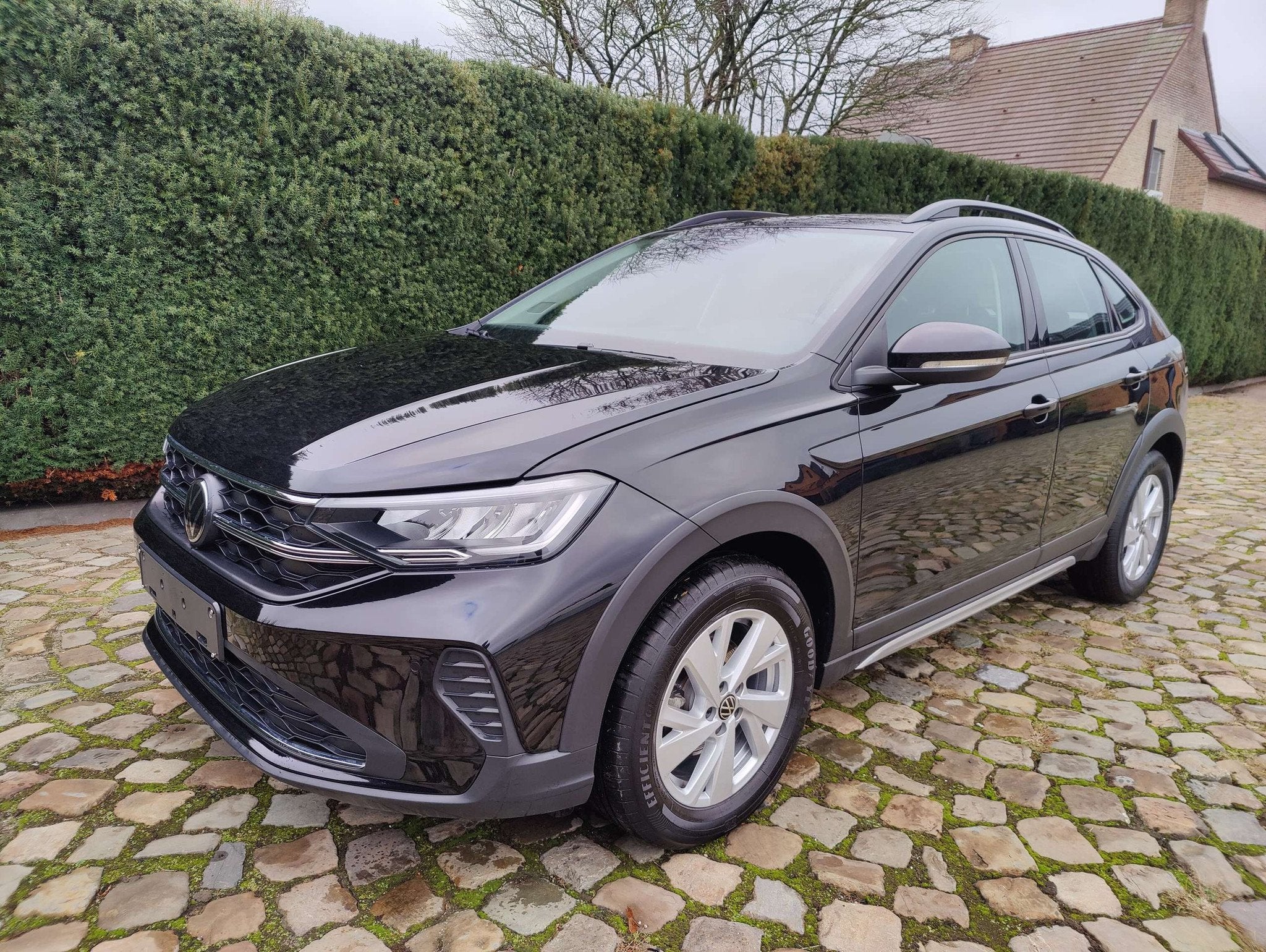 Volkswagen Taigo Taigo 1.0 TSI OPF DSG Life (bj 2024), Auto's, Stof, Gebruikt, Adaptive Cruise Control, Zwart