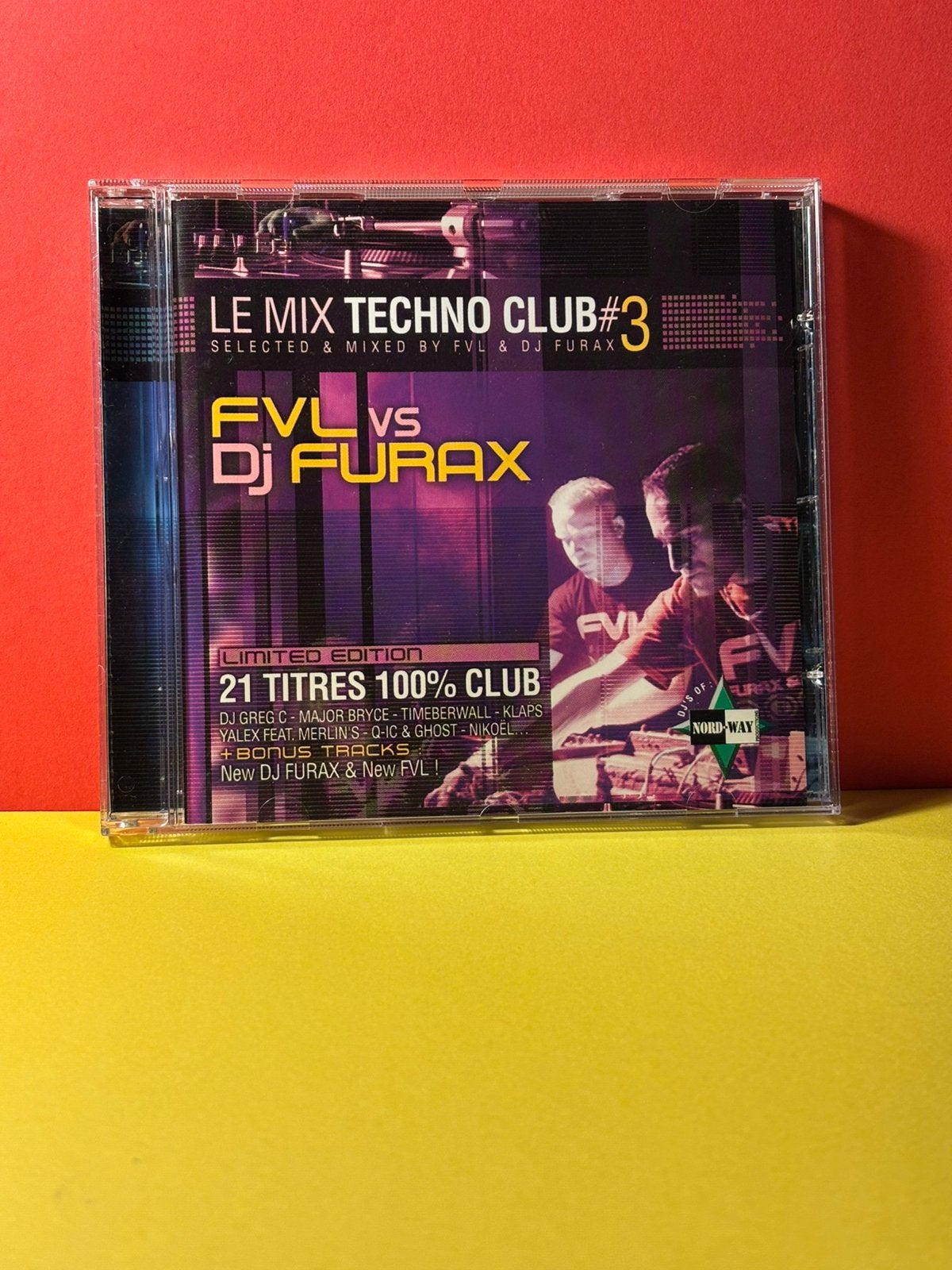 Dj furax - le mix techno club #3 - limited edition, Cd's en Dvd's, Cd's | Dance en House, Verzenden, Zo goed als nieuw, Techno