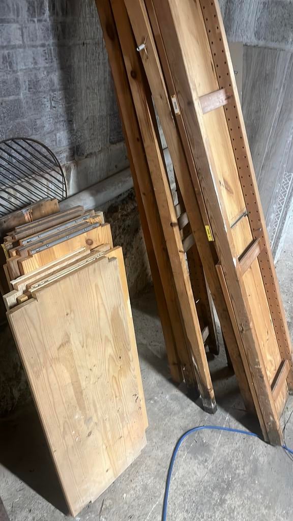 Houten rekken, Doe-het-zelf en Bouw, Ophalen, Zo goed als nieuw