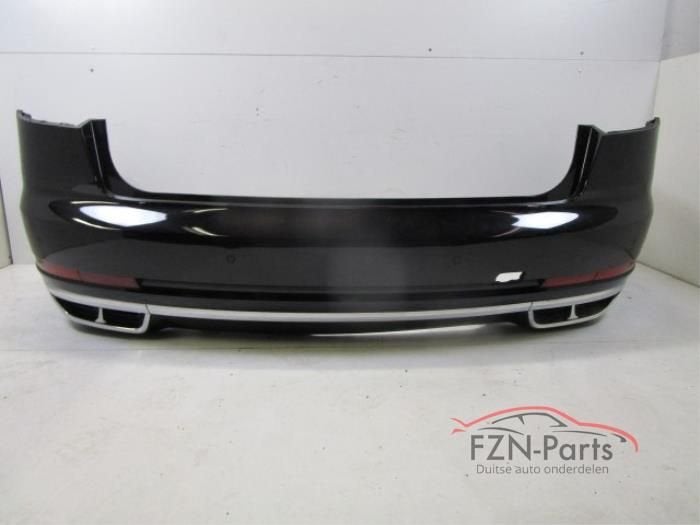 Audi A8 4N Achterbumper 4PDC Briljant Zwart, Ophalen of Verzenden, Gebruikt, Achter, Bumper