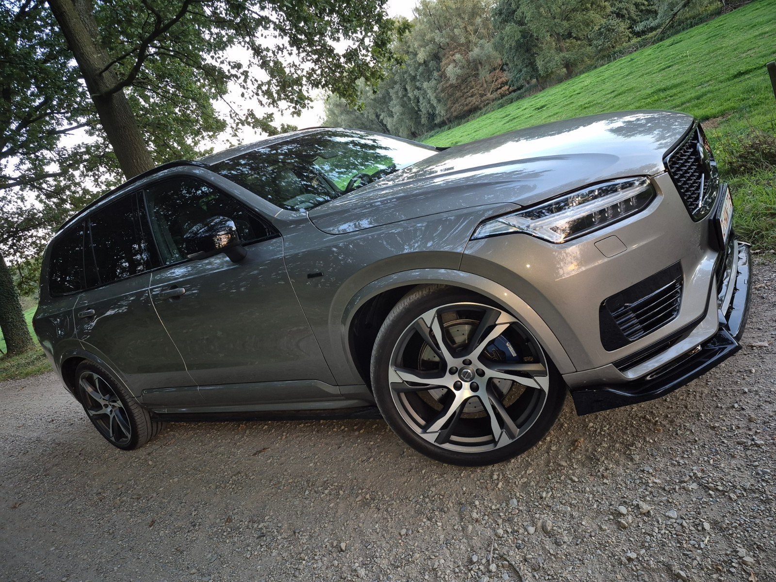 Volvo XC90 T8 Recharge AWD R-Design 455pk, Autos, Entreprise, 7 places, 5 portes, Ordinateur de bord