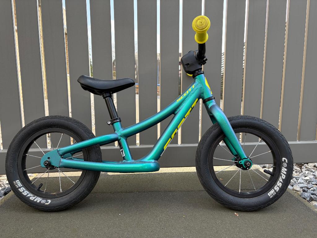 Loopfiets Scott 12inch, Ophalen, Gebruikt, Loopfiets