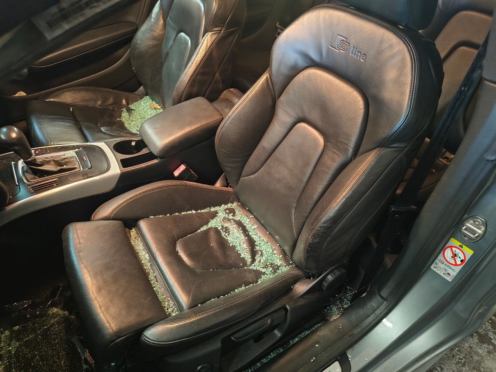 Intérieur tout cuir noir de l'Audi A5 S line, Audi, Enlèvement ou Envoi, ., Audi