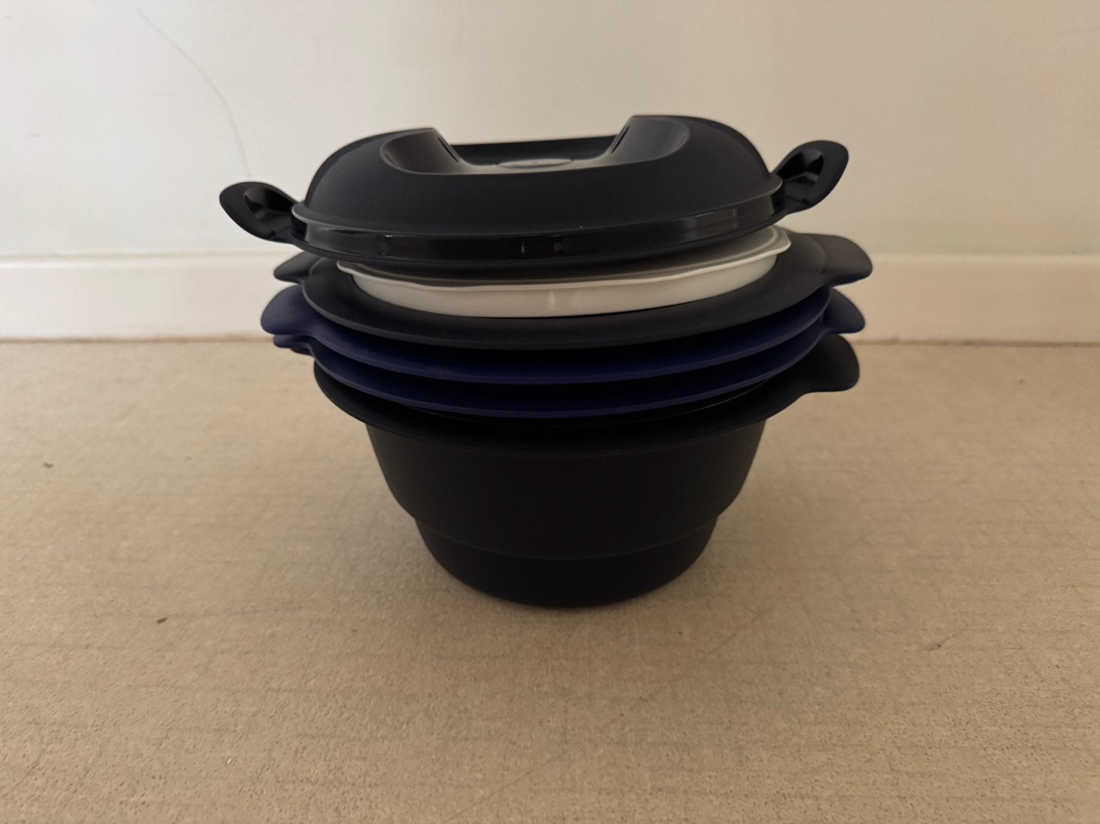Tupperware set Micro Urban Millenial, Neuf, Enlèvement ou Envoi, Autres types, Bleu