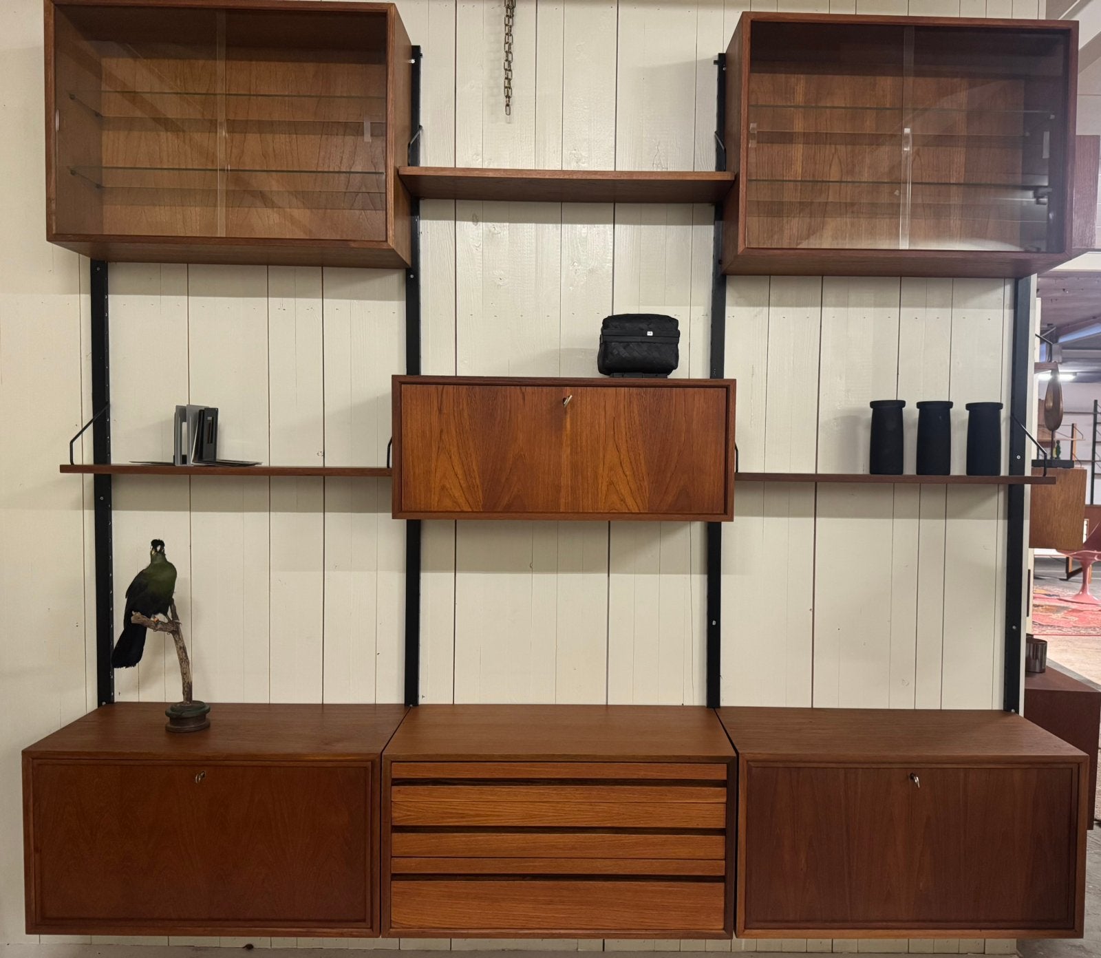 Poul Cadovius by Royal System vintage modulair wandsysteem, Ophalen of Verzenden