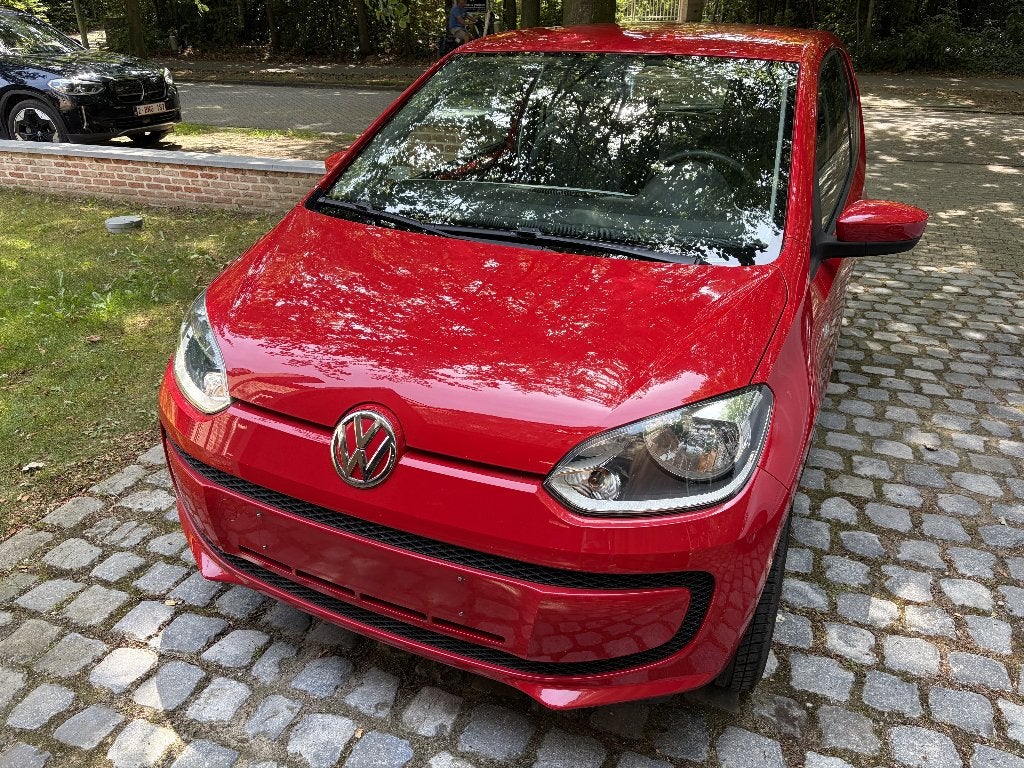 vw up automaat, Auto's, Volkswagen, Euro 5, Stof, Up!, Grijs