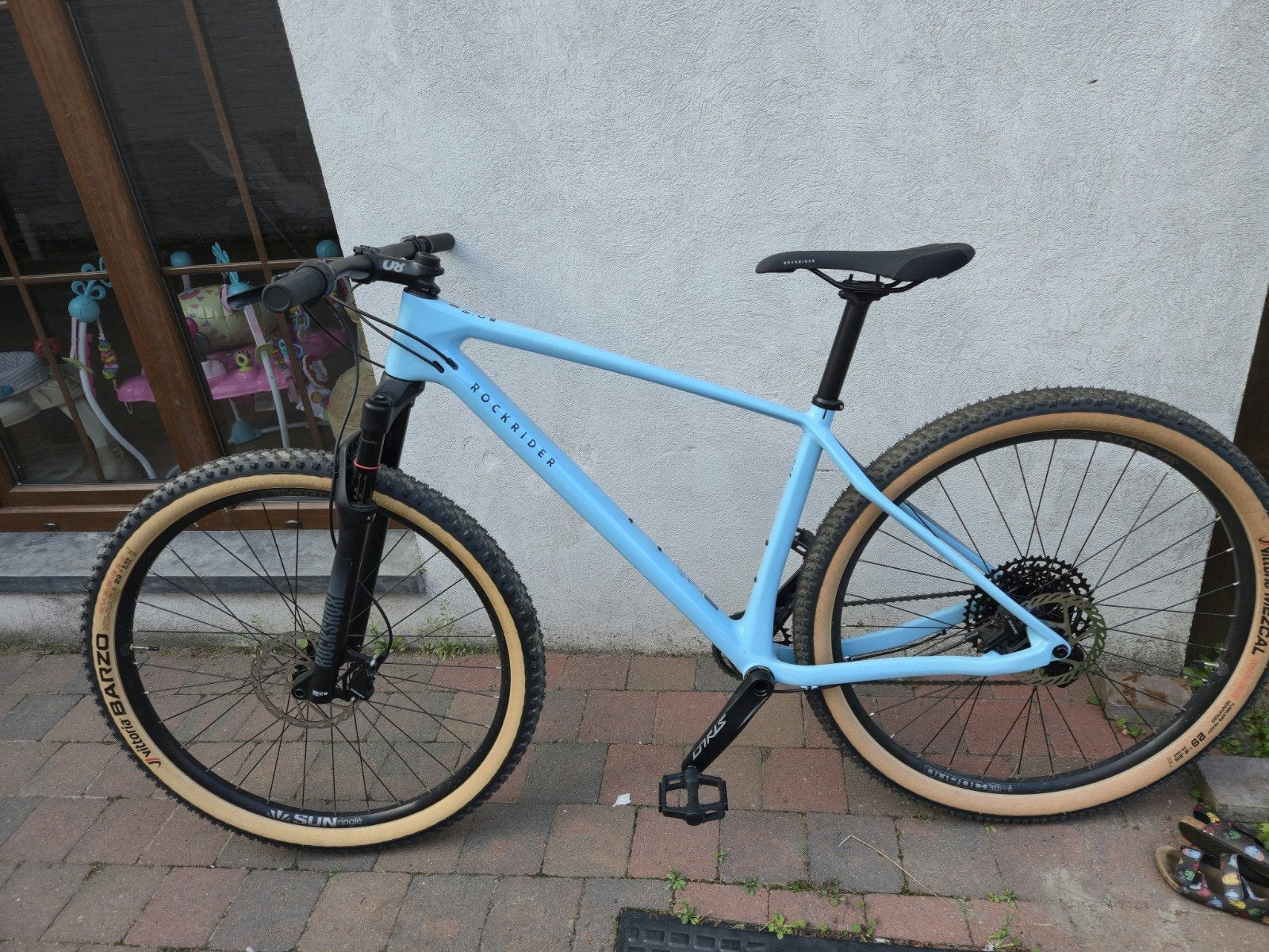 mountainbike, Ophalen