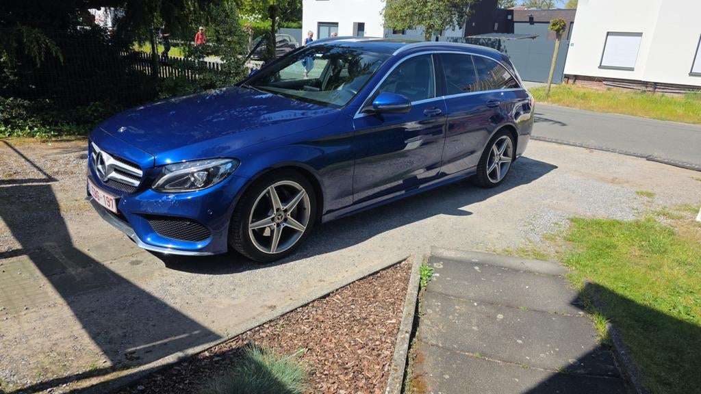 Mercedes c200d amg line, Auto's, Diesel, Te koop, Android Auto, Particulier