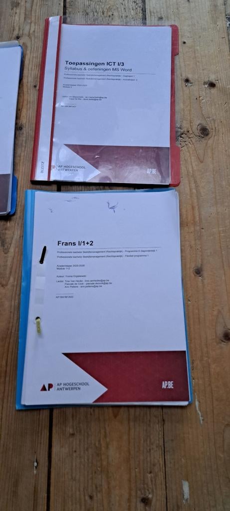 Cursus rechtspraktijk ICT en Frans, Ophalen