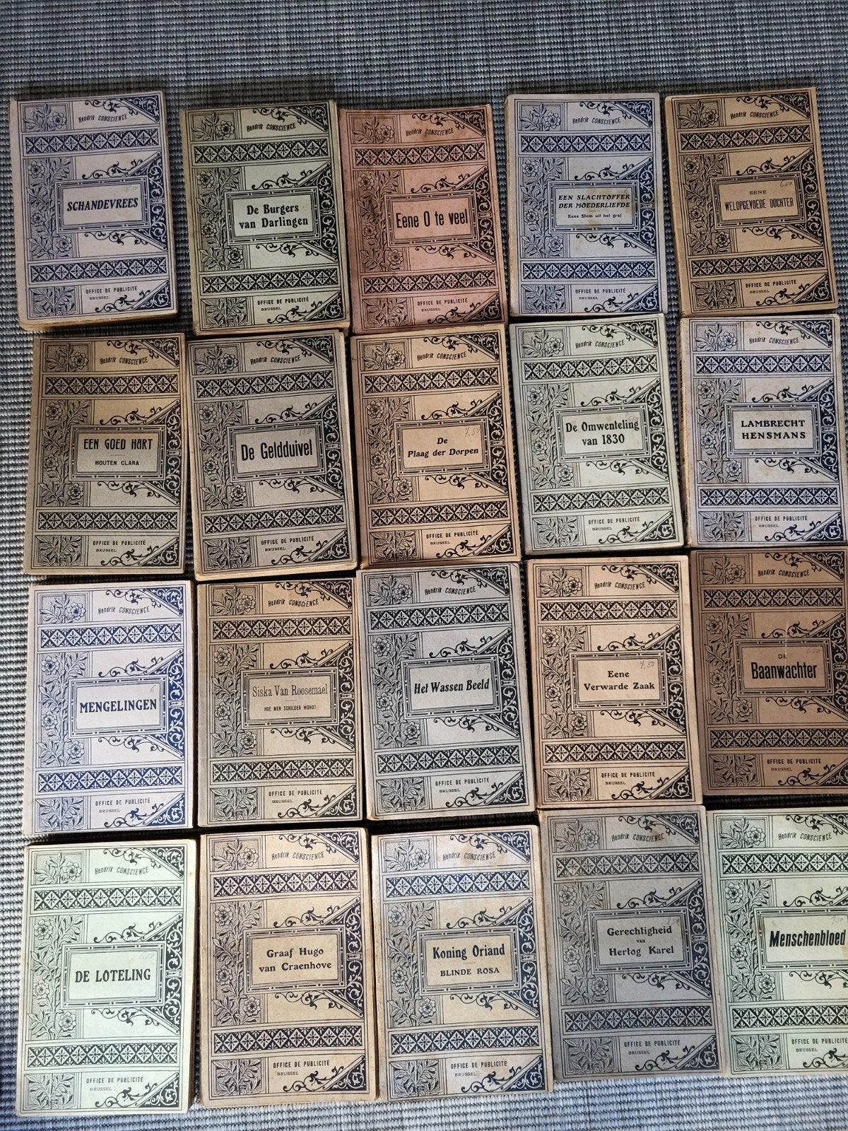 20x Hendrik Conscience - Office de Publicite, Boeken, Literatuur, Ophalen of Verzenden, Gelezen