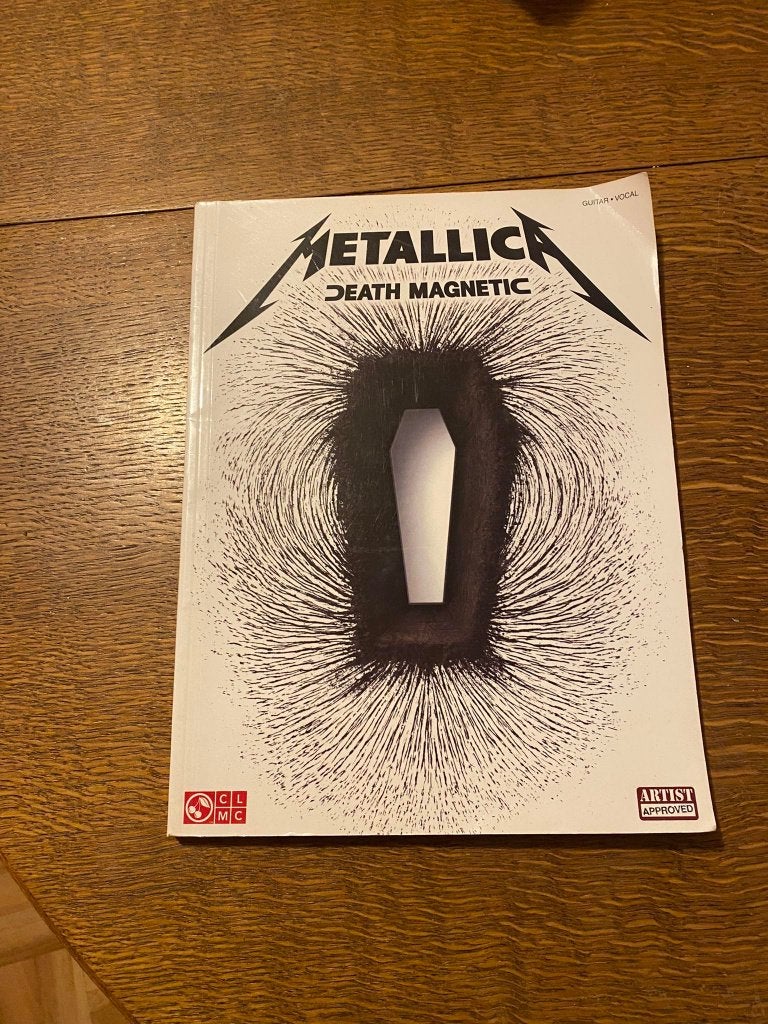 Metallica – Death magnetic tab book, Boeken, Ophalen