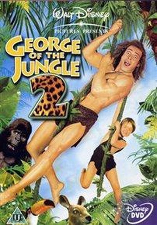Disney dvd - George of the Jungle 2, Cd's en Dvd's, Dvd's | Kinderen en Jeugd, Ophalen of Verzenden, Familie, Film