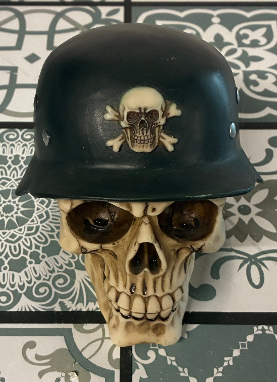 Spaarpot doodskop x2, Ophalen, Nieuw