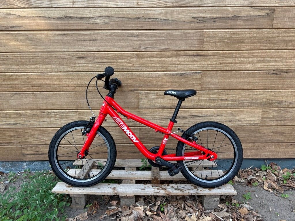 BEMOOV M16 Kinderfiets 16” — Rood, Fietsen en Brommers, Ophalen, 16 tot 20 inch, Velgrem, BEMOOV
