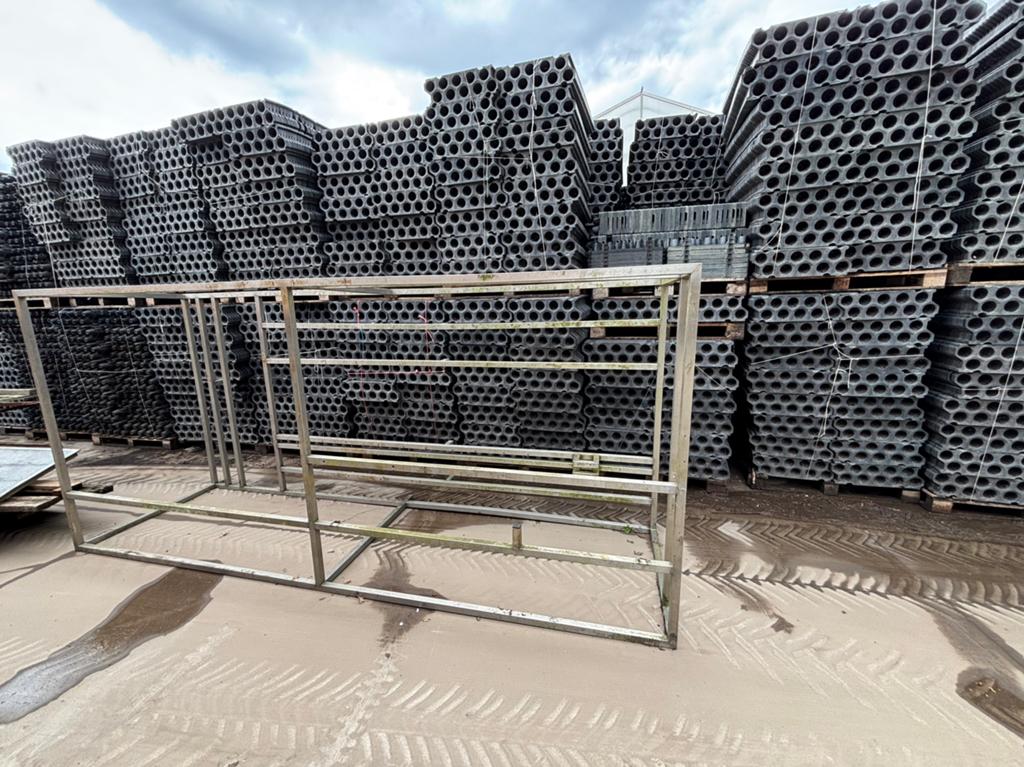 Inox pompframe, Zakelijke goederen, Landbouw | Onderdelen | Banden, Velgen en Assen, Ophalen