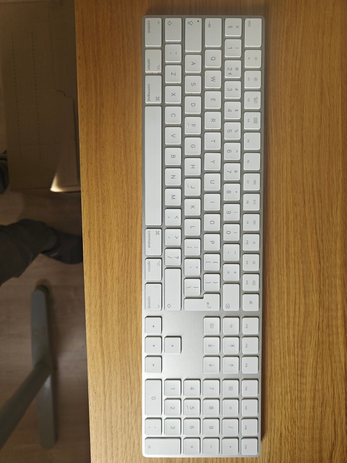 Apple Magic Keyboard Numeric Azerty, Computers en Software, Ophalen, Azerty, Zo goed als nieuw, Apple