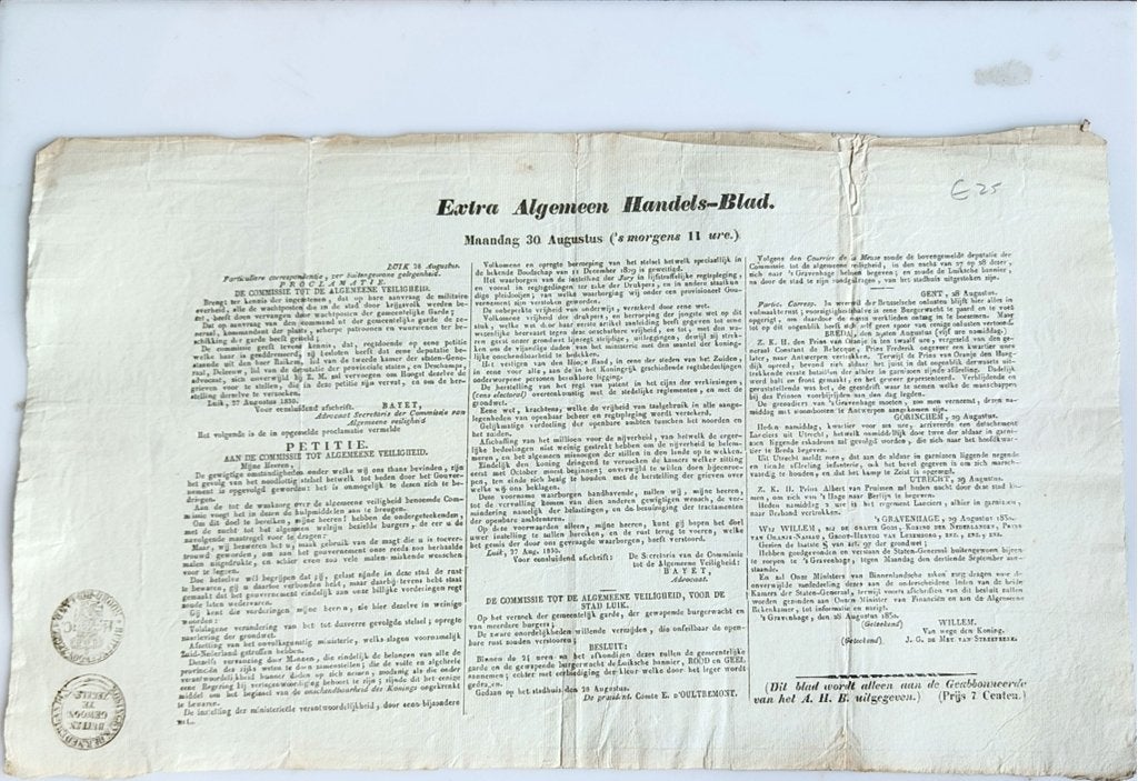 Extra Algemeen Handels-Blad, 30 augustus (historische krant,, Boeken