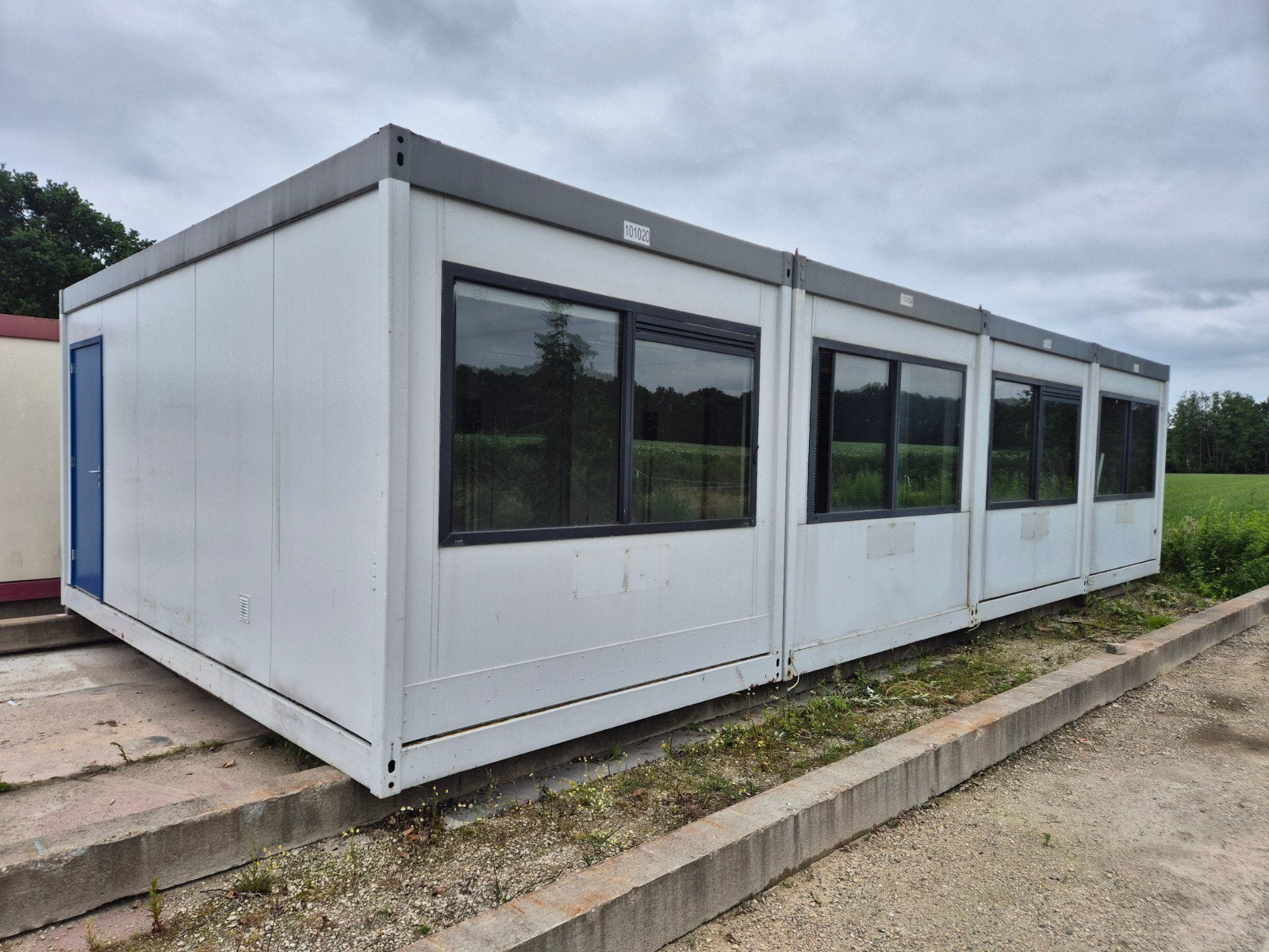 6x12m of 6x9m kantoorunit woonunit bouwkeet container unit, Ophalen