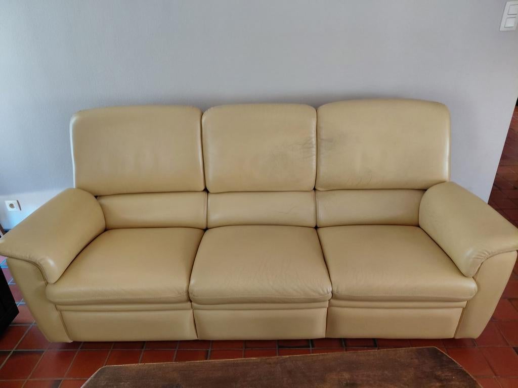 Lederen zetels, Huis en Inrichting, Zetels | Zetels, Ophalen