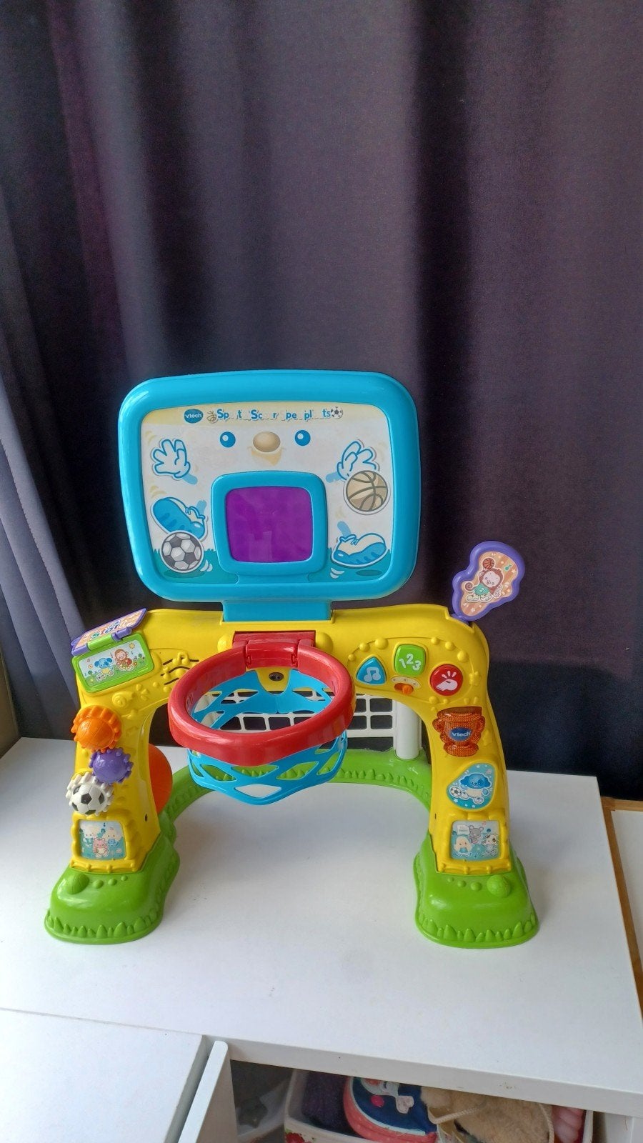 v tech sport en scoor speelplaats, Kinderen en Baby's, Ophalen, Gebruikt, 6 maanden tot 2 jaar