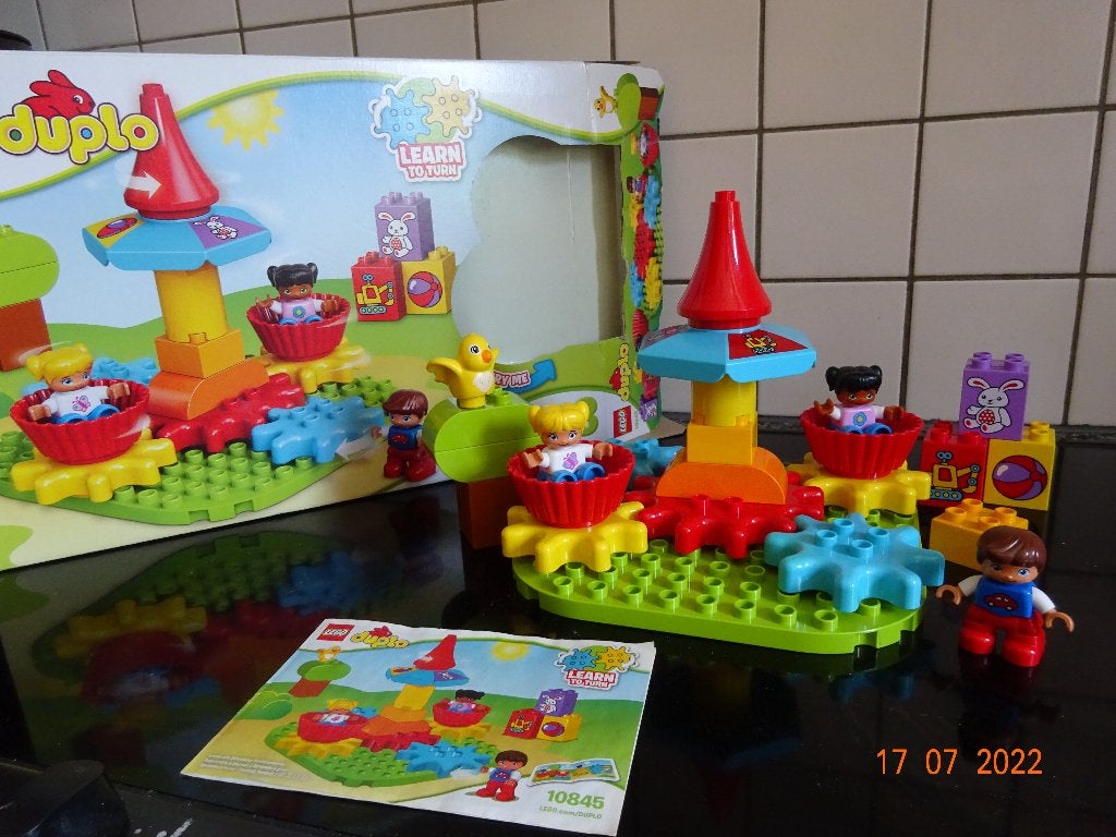 DUPLO Mijn Eerste Draaimolen - 10845*PRIMA STAAT*VOLLEDIG*, Enlèvement ou Envoi, Duplo
