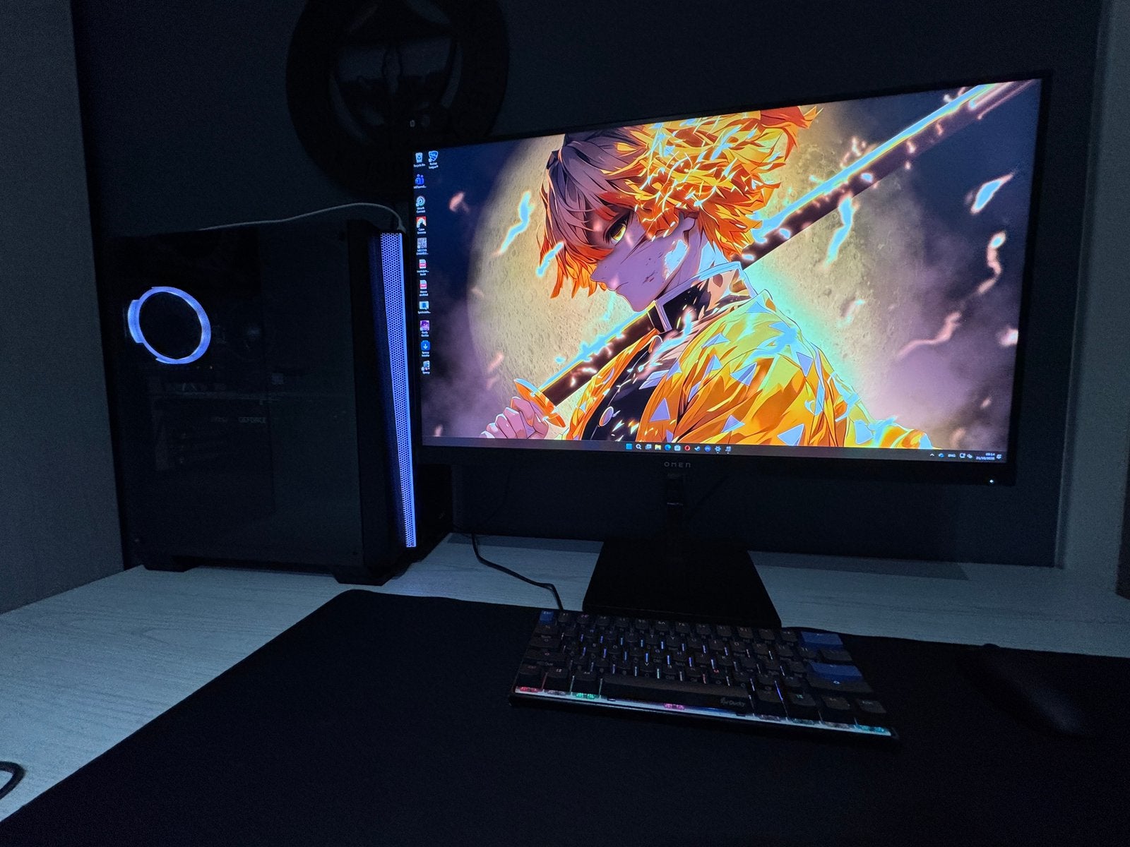 Gaming PC RTX 3080 MSI + Ducky RGB-toetsenbord te koop!, Computers en Software, Ophalen, Zo goed als nieuw, Gaming, HDD