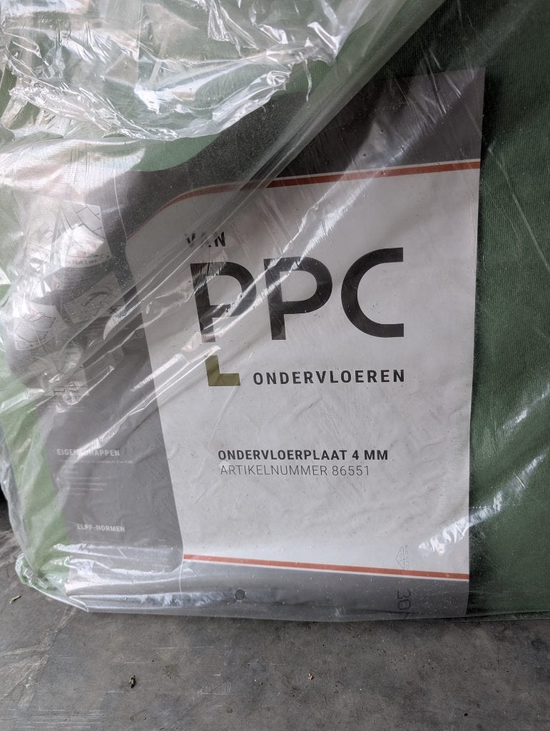 ondervloer 4mm², Doe-het-zelf en Bouw, Ophalen, Overige materialen, 30 cm of meer, 50 tot 150 cm