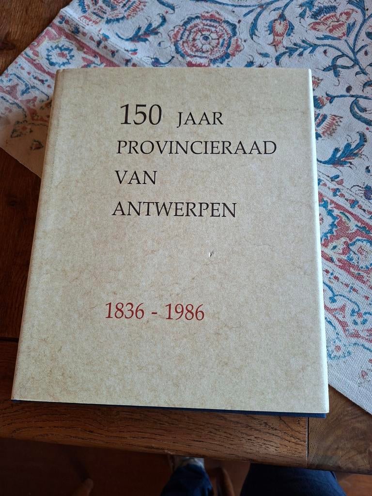 150 jaar provincieraad van Antwerpen 1836-1986, Ophalen
