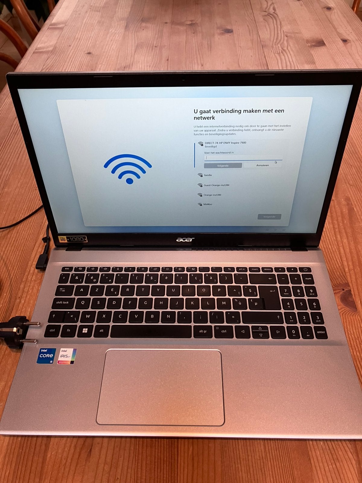Laptop Acer, Computers en Software, Ophalen, Zo goed als nieuw