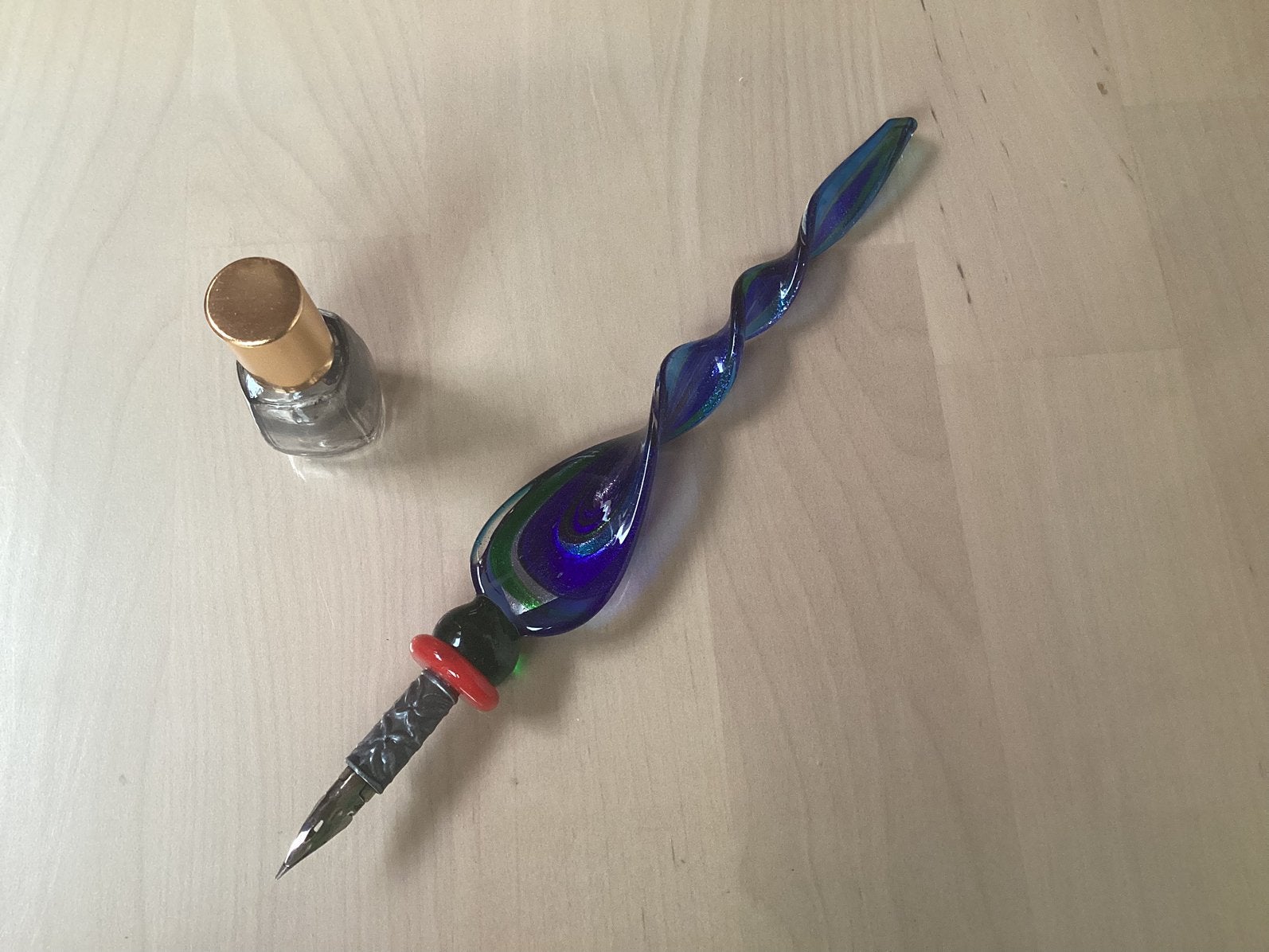 Gecombineerde dip pen en inkt, Ophalen of Verzenden, Zo goed als nieuw