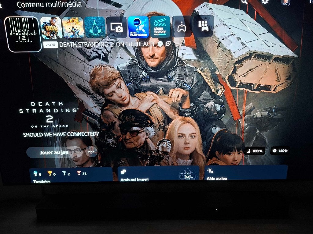140h Death Stranding 2 chef d'oeuvre GRANDIOSE 100% un MUST, Games en Spelcomputers, Ophalen of Verzenden, Zo goed als nieuw, Vechten