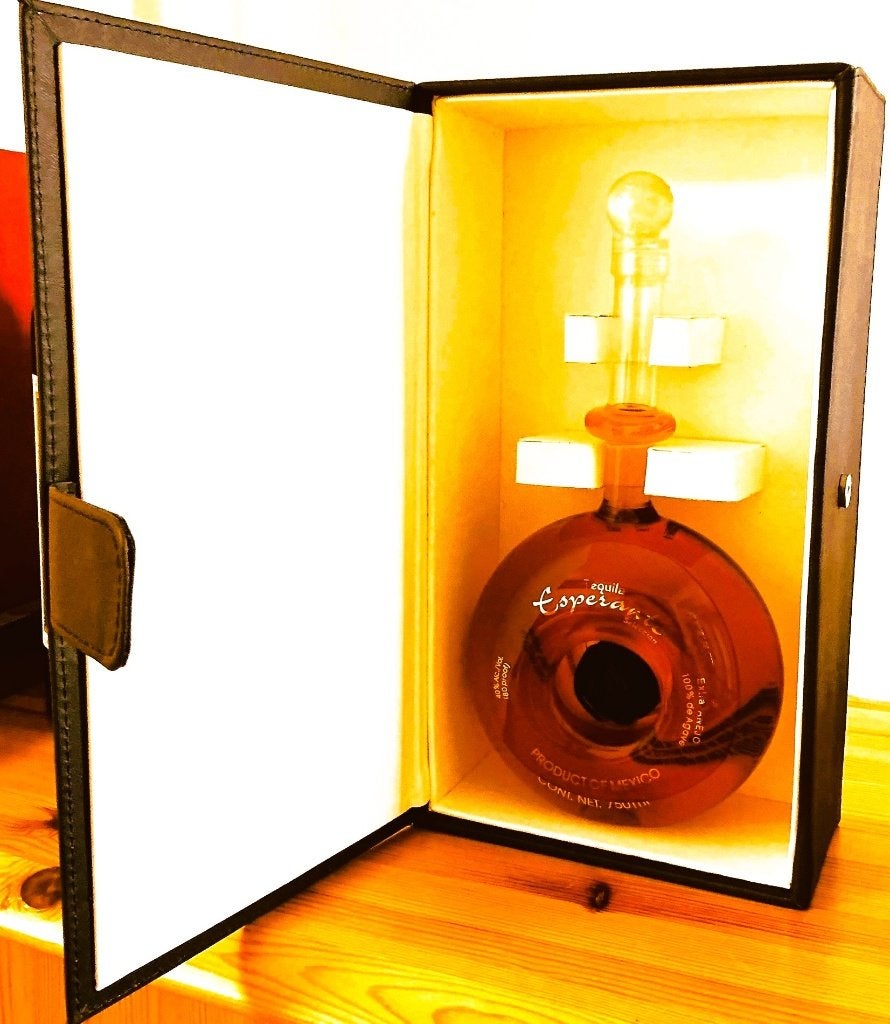 Tequila Esperanto Seleccion Extra Anejo – 100 % Algave Bleu., Collections, Vins, Neuf, Autres types, Amérique du Nord, Pleine
