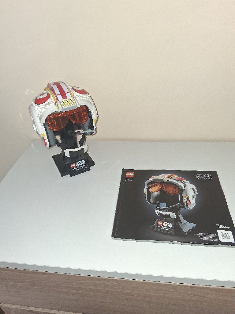 lego star wars helmet luke skywalker (red five), Ophalen, Star Wars, Lego, Inclusief instructies