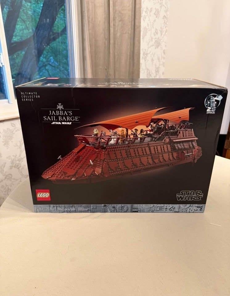 LEGO Star Wars UCS 75397 - Jabba's Sail Barge, Ophalen, Star Wars, Lego, Nieuw
