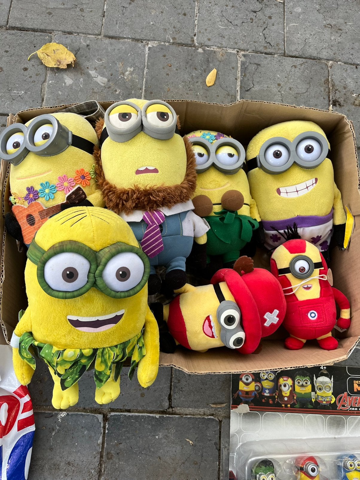 Minions knuffels, Kinderen en Baby's, Speelgoed | Knuffels en Pluche, Ophalen of Verzenden, Zo goed als nieuw