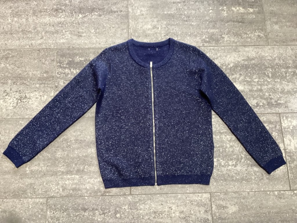 Gilet/ Vest L, Ophalen of Verzenden, Zo goed als nieuw, Maat 38/40 (M), Blauw