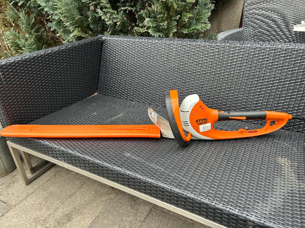 Taille-haie Stihl type Stihl HSE 81, Enlèvement ou Envoi, Comme neuf, Électrique, Stihl