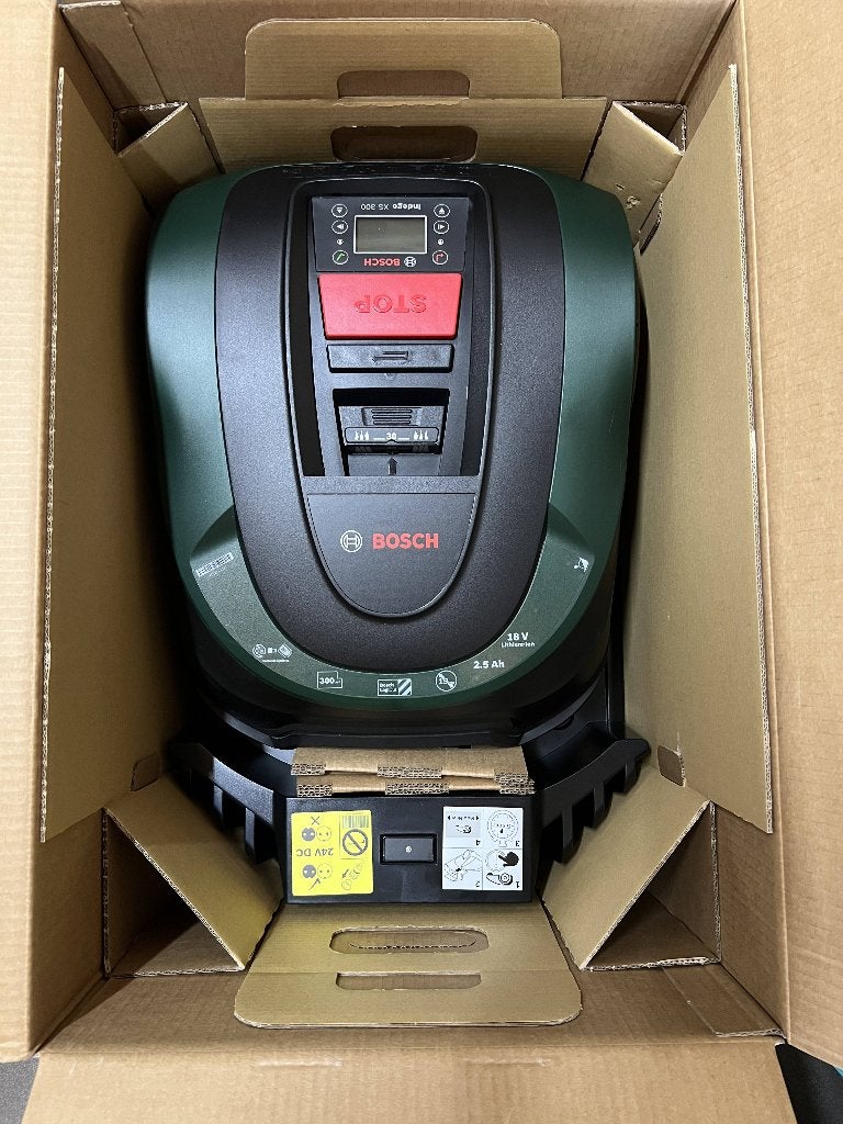 osch Indego 300XS robotmaaier, Jardin & Terrasse, Tondeuses robotisées, Enlèvement, Neuf, Moins de 20 cm, Bosch