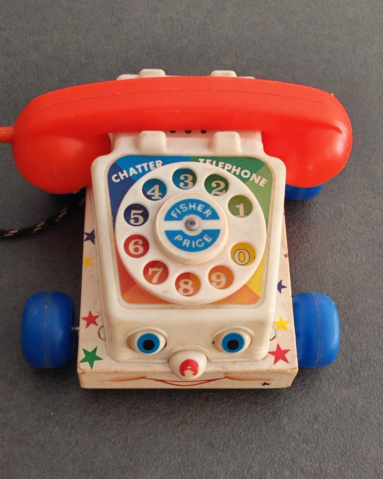 1961 Originele vintage Fisher-Price Chatter Telephone ), Enlèvement ou Envoi