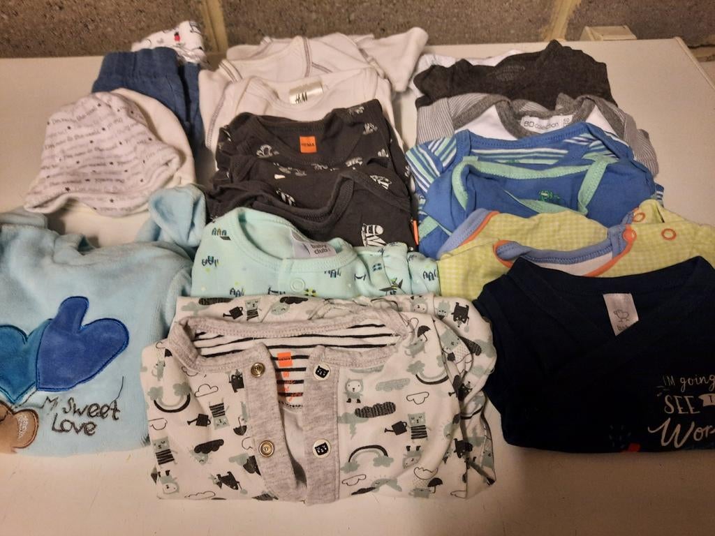 Mooi baby kleding jongens maat 50, Enfants & Bébés, Vêtements de bébé | Taille 50, Enlèvement