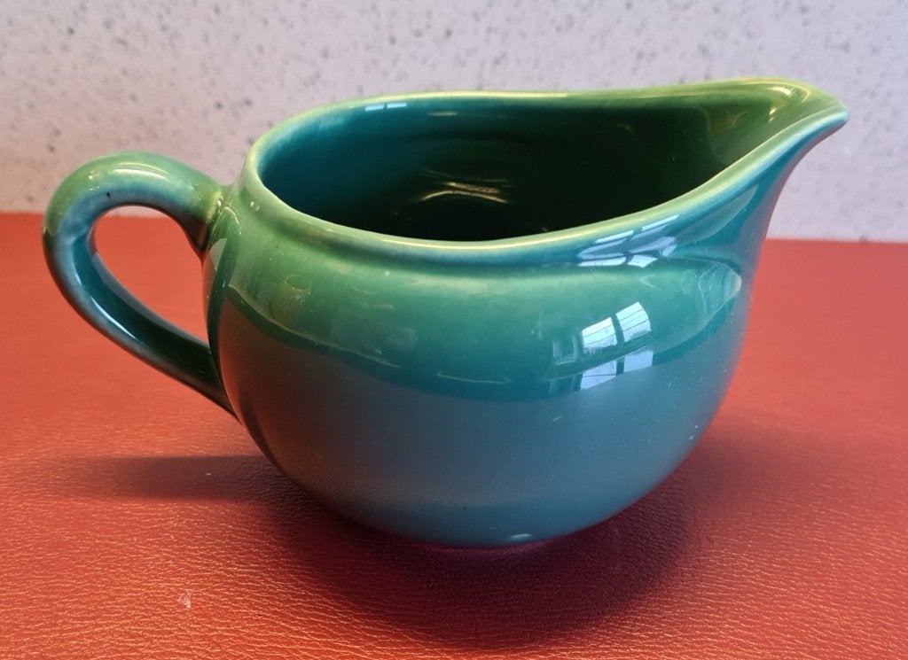 Groene melkkan 'Boch', Antiek en Kunst, Ophalen of Verzenden